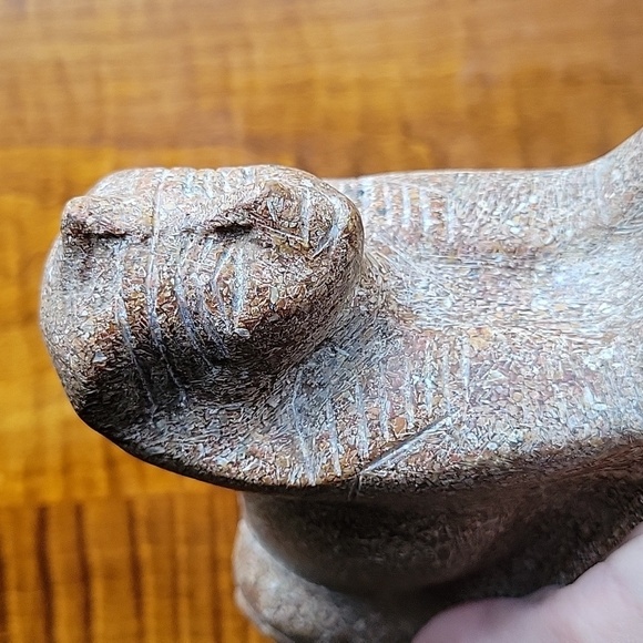 SPHINX CARVED STONE SCULPTURE - Picture 7 of 7